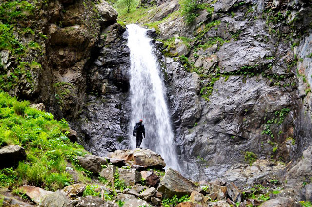 The Gveleti waterfall