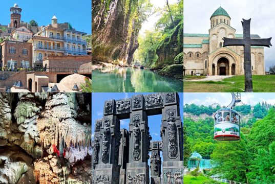 6-дневный отпуск в Грузии – храмы, пещеры, каньоны