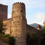 Ananuri, a castle complex on the Aragvi River