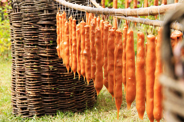 Churchkhela - traditional Georgian national delicacy